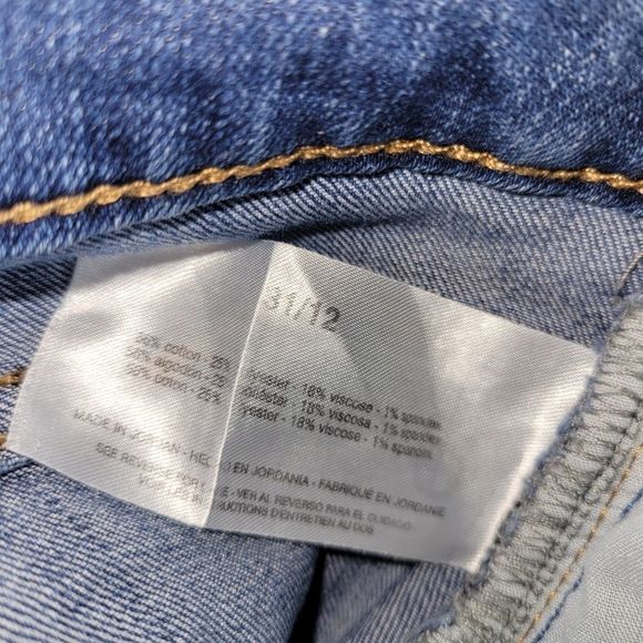 Skinnygirl high rise wide leg crop jeans size 31/12 - Picture 4 of 8